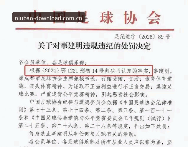 牛宝体育官方下载教程 中国足球史上最大规模禁足名单出炉,牛宝体育平台用户如何看这场风暴?